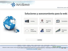 Tablet Screenshot of infoservei.es